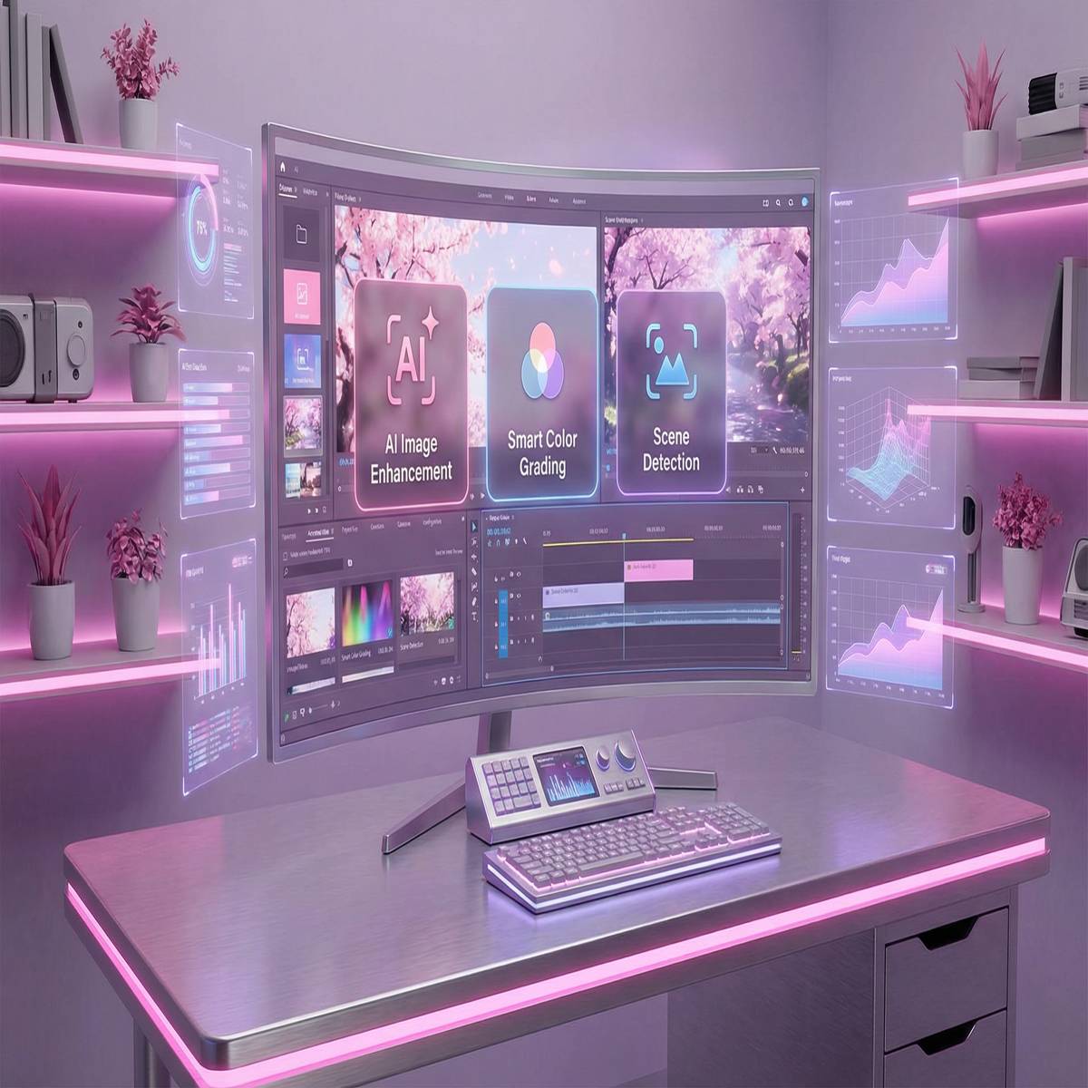 同人动漫AI传媒剪辑